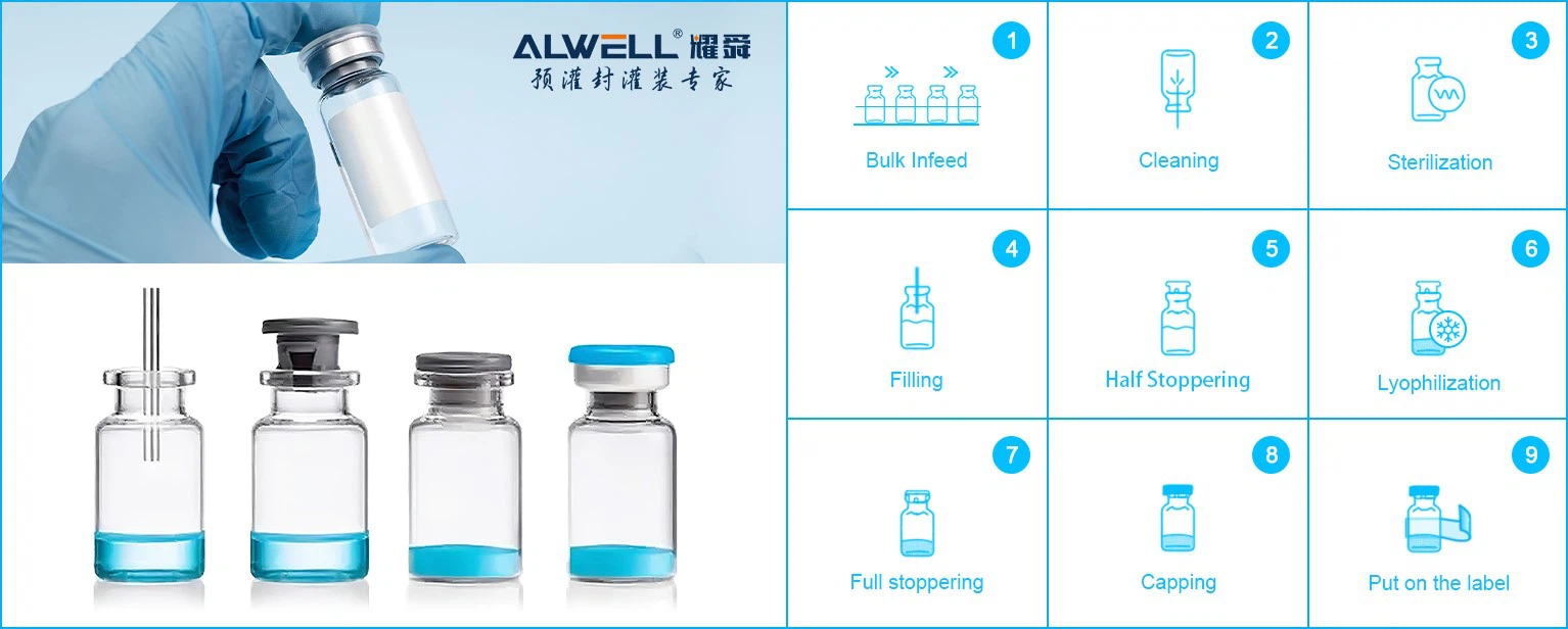 vial bottle filling line vial bottle filling line