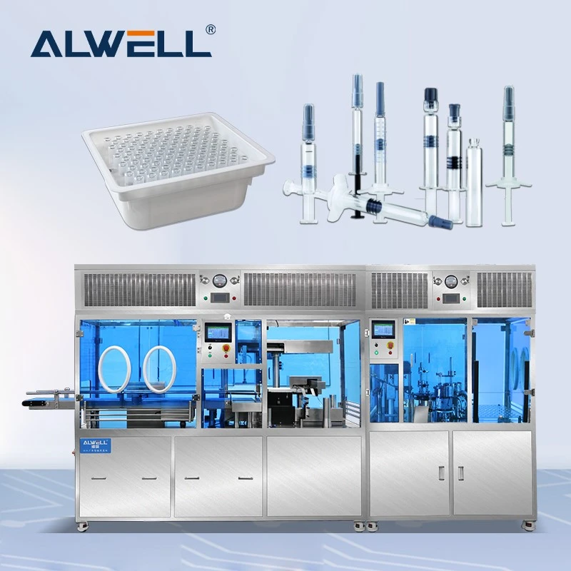 High Speed Pre-Filled Syringe Vacuum Filling Line High Speed Pre-Filled Syringe Vacuum Filling Line